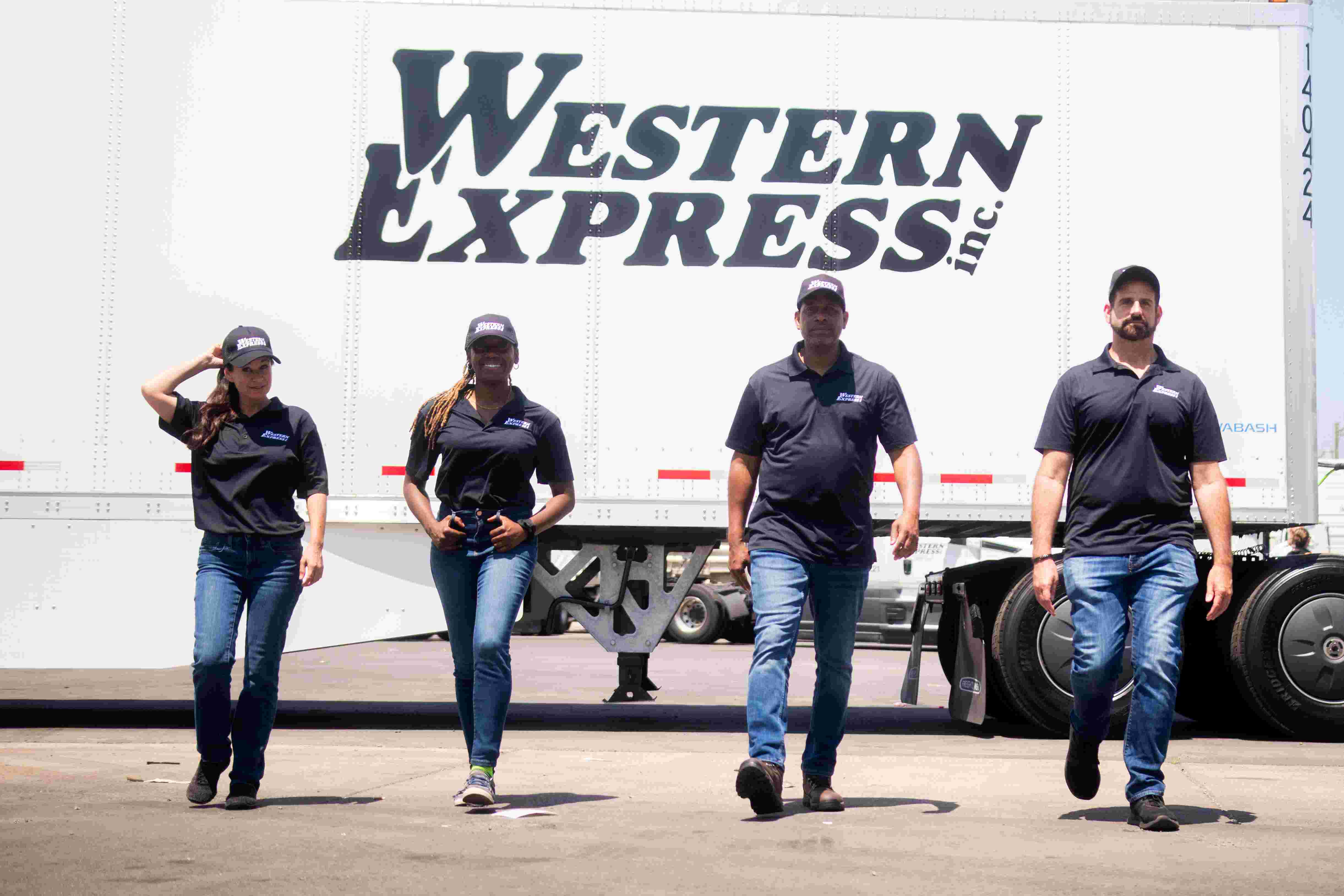 Professional truck driver